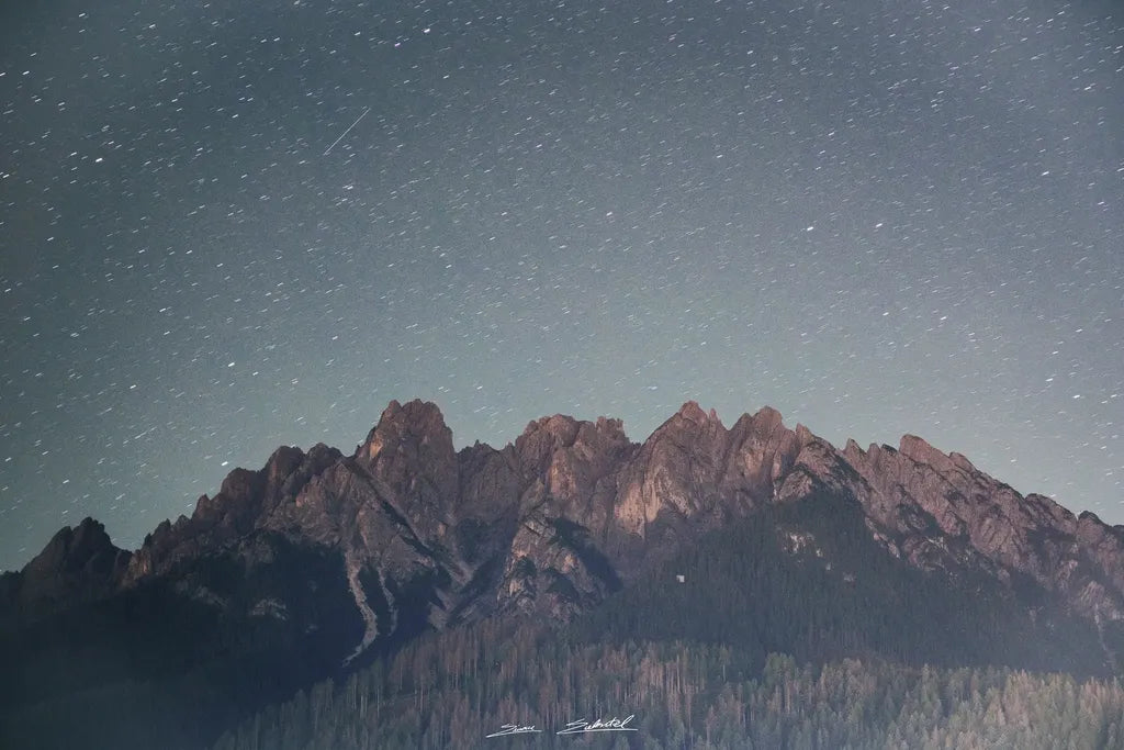 Stelle in movimento sulle Dolomiti - Simone Gabatel ©